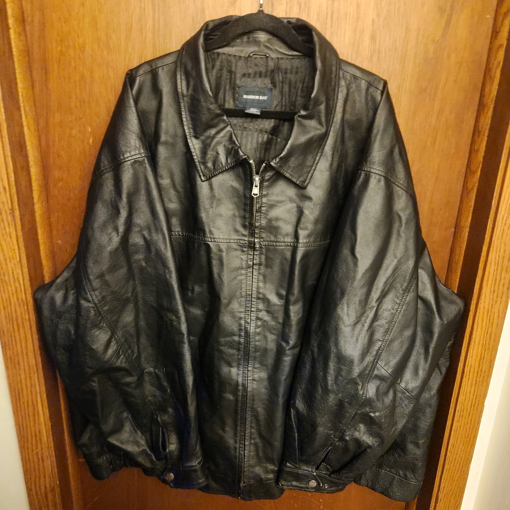 Harbor Bay Black Bomber Jacket